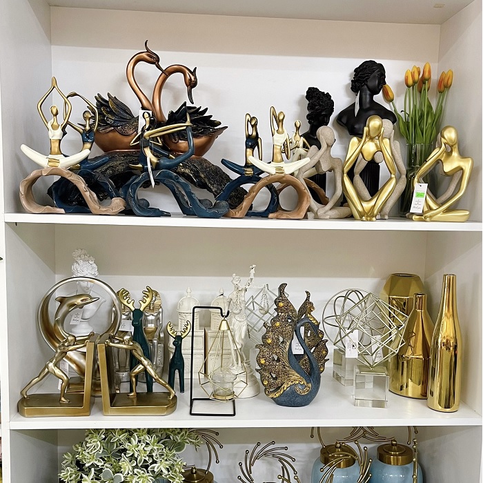 Sản phẩm đồ trang trí phòng khách hiện đại sang trọng tại TPHCM